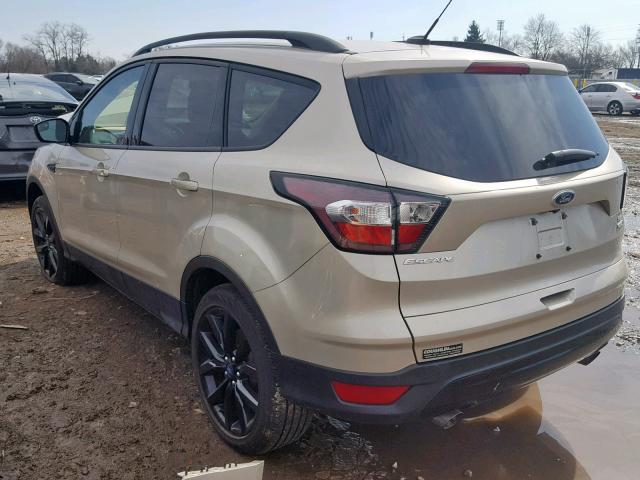 1FMCU9GD1JUB08633 - 2018 FORD ESCAPE SE TAN photo 3
