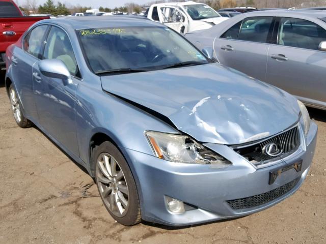 JTHCK262965007857 - 2006 LEXUS IS 250 BLUE photo 1