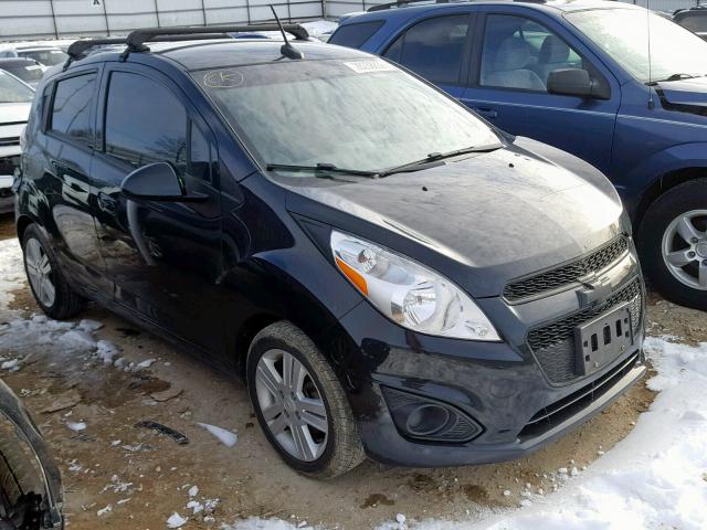 KL8CA6S93EC566001 - 2014 CHEVROLET SPARK LS BLACK photo 1