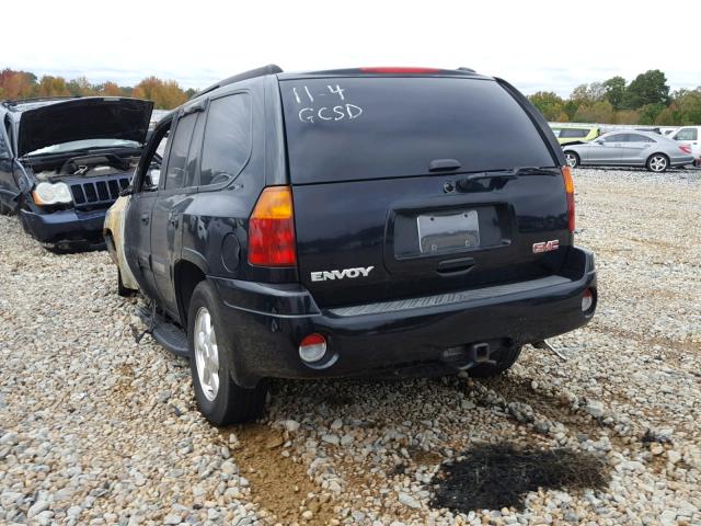 1GKDS13S242100534 - 2004 GMC ENVOY BLACK photo 3