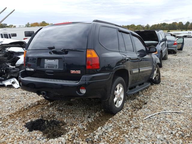 1GKDS13S242100534 - 2004 GMC ENVOY BLACK photo 4