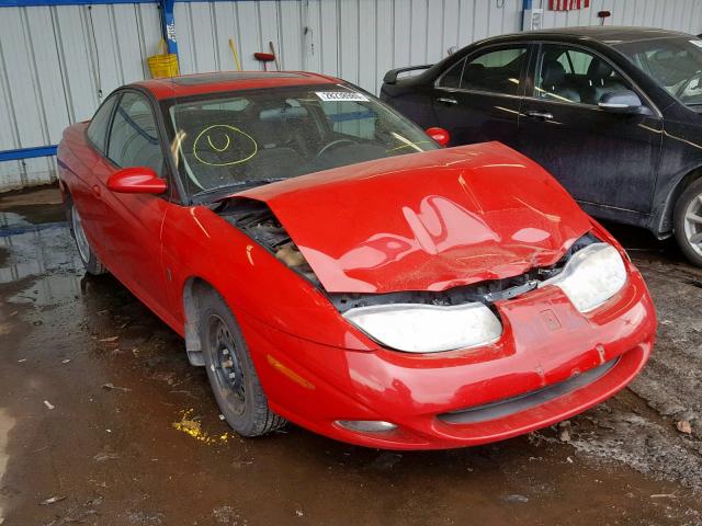 1G8ZY12761Z251399 - 2001 SATURN SC2 RED photo 1