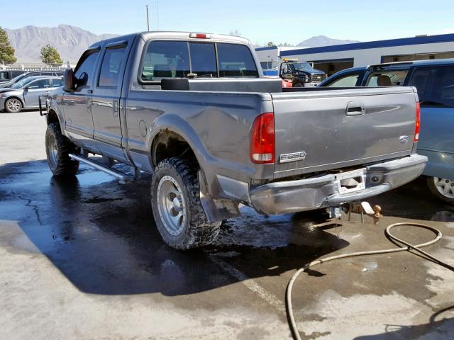 1FTSW31P84EA54157 - 2004 FORD F350 SRW S GRAY photo 3