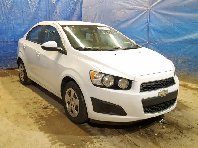 1G1JA5SG2F4220145 - 2015 CHEVROLET SONIC LS თეთრი ფოტო 1