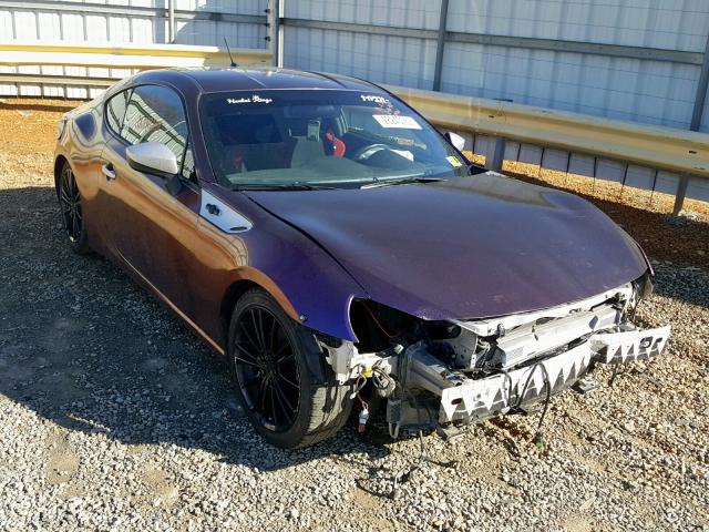 JF1ZNAA15D1719109 - 2013 TOYOTA SCION FR-S PURPLE photo 1