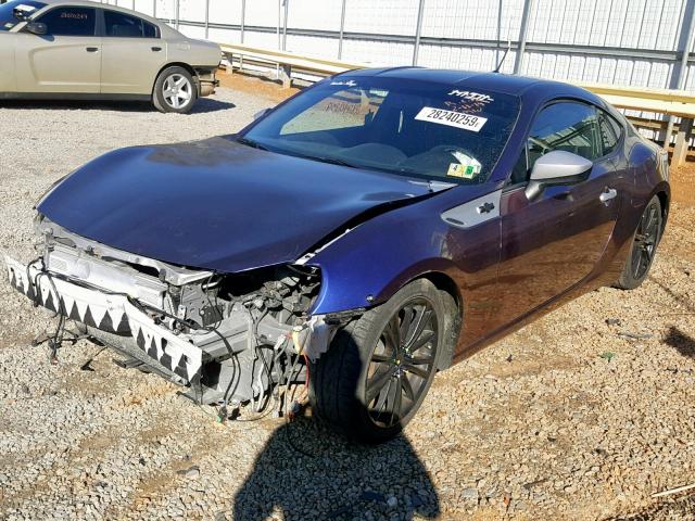 JF1ZNAA15D1719109 - 2013 TOYOTA SCION FR-S PURPLE photo 2