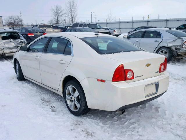 1G1ZD5EU6BF397758 - 2011 CHEVROLET MALIBU 2LT WHITE photo 3