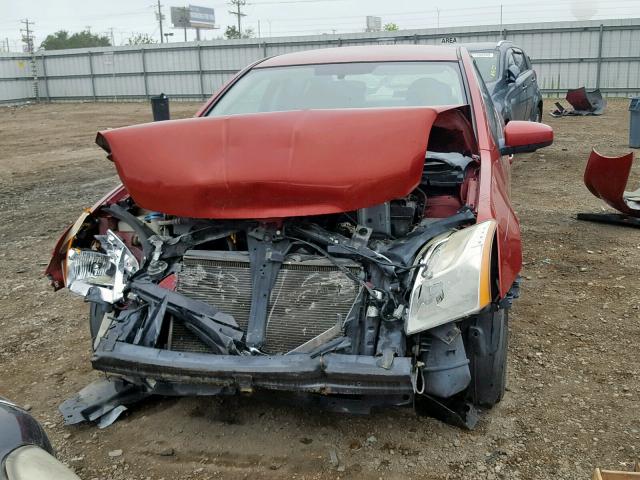 3N1AB6APXAL661751 - 2010 NISSAN SENTRA 2.0 MAROON photo 7