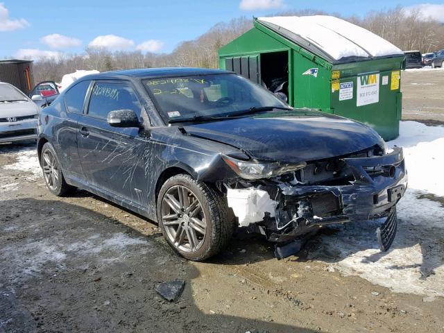 JTKJF5C78D3058511 - 2013 TOYOTA SCION TC BLACK photo 1