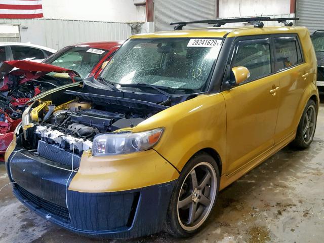 JTLKE50E181056025 - 2008 TOYOTA SCION XB GOLD photo 2