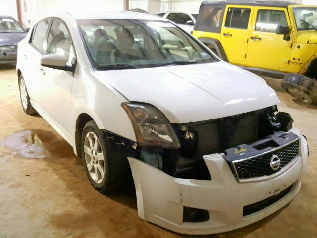 3N1AB61E59L663885 - 2009 NISSAN SENTRA 2.0 WHITE photo 1