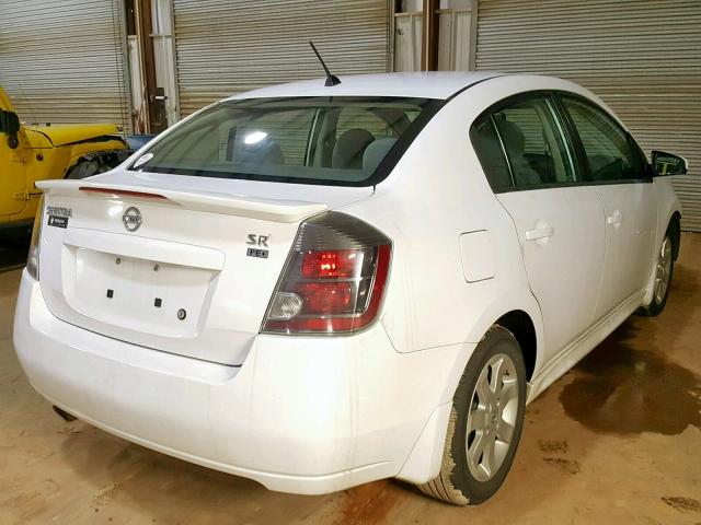 3N1AB61E59L663885 - 2009 NISSAN SENTRA 2.0 WHITE photo 4