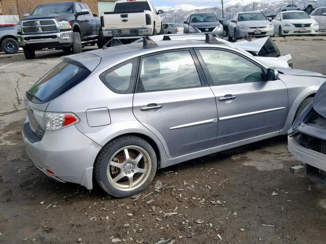 JF1GH6D61AH806348 - 2010 SUBARU IMPREZA OU SILVER photo 4