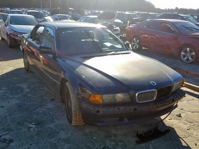 WBAGK2328TDH66833 - 1996 BMW 750 IL BLACK photo 1