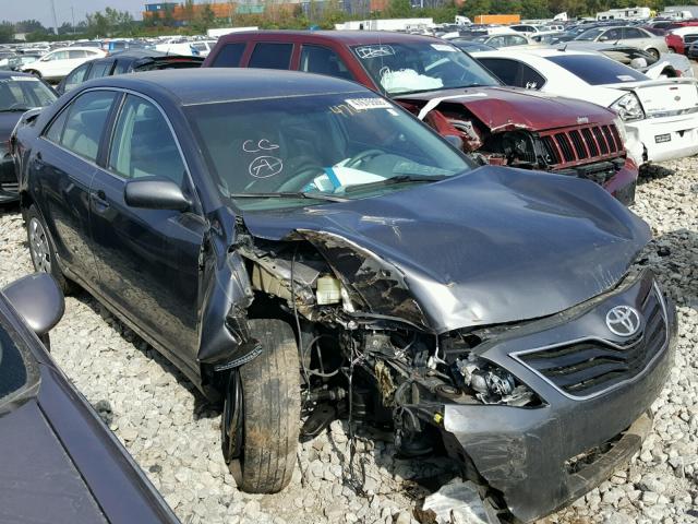 4T4BF3EK5BR123888 - 2011 TOYOTA CAMRY BASE GRAY photo 1