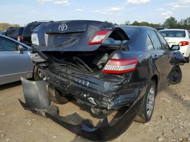 4T4BF3EK5BR123888 - 2011 TOYOTA CAMRY BASE GRAY photo 4