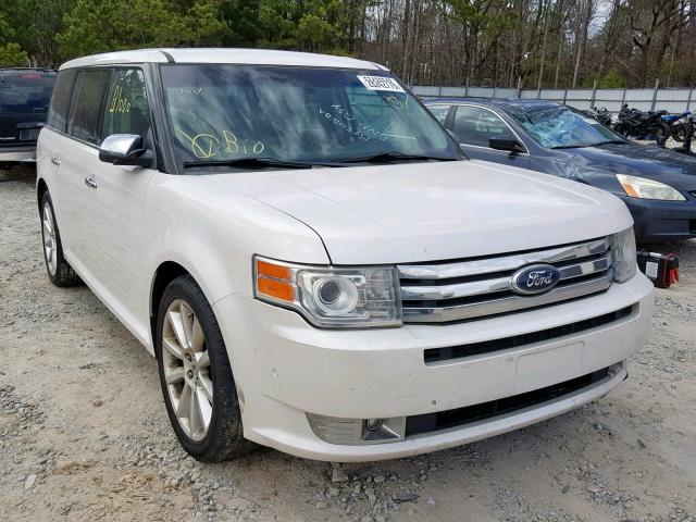 2FMHK6DT1BBD18629 - 2011 FORD FLEX LIMIT WHITE photo 1