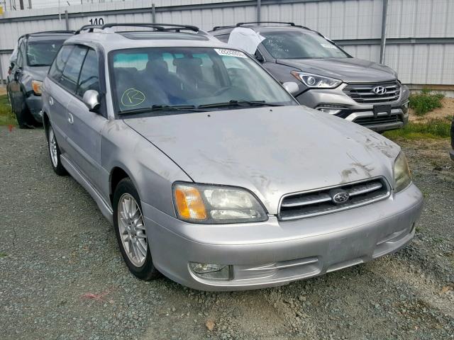 4S3BH645X27304148 - 2002 SUBARU LEGACY GT SILVER photo 1