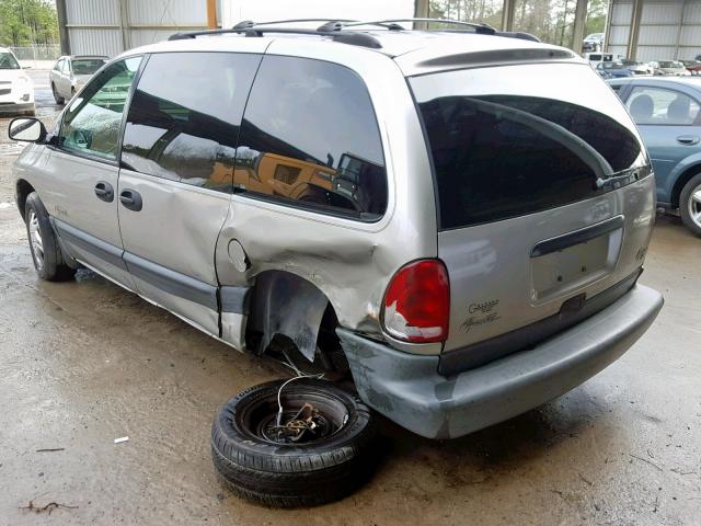 1P4GP45RXVB372591 - 1997 PLYMOUTH VOYAGER SE SILVER photo 3