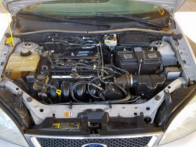 1FAFP34N07W251482 - 2007 FORD FOCUS ZX4 SILVER photo 7