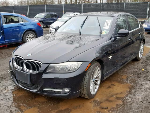 WBAPL3C59AA408309 - 2010 BMW 335 XI BLACK photo 2