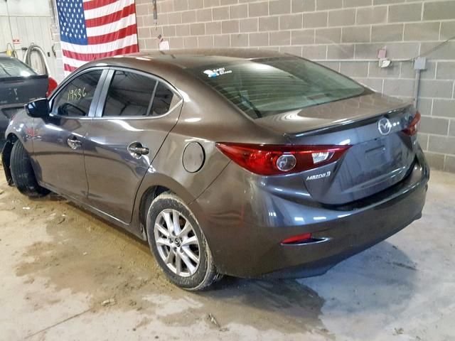 3MZBM1V72FM236516 - 2015 MAZDA 3 TOURING GRAY photo 3