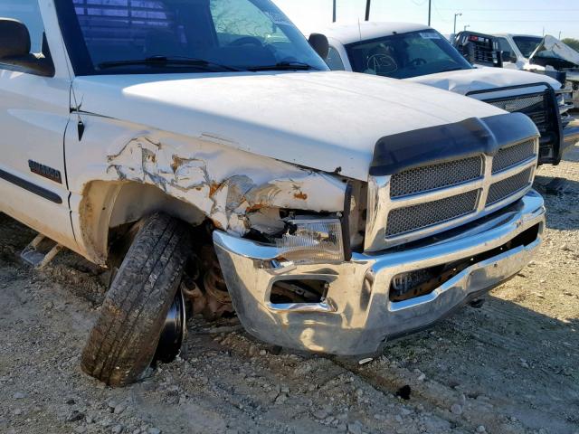 3B6MC36C62M262010 - 2002 DODGE RAM 3500 WHITE photo 10