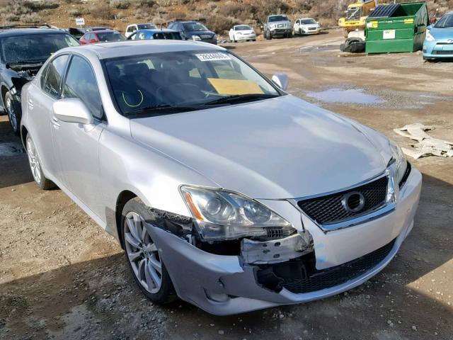 JTHCK262675015187 - 2007 LEXUS IS 250 SILVER photo 1