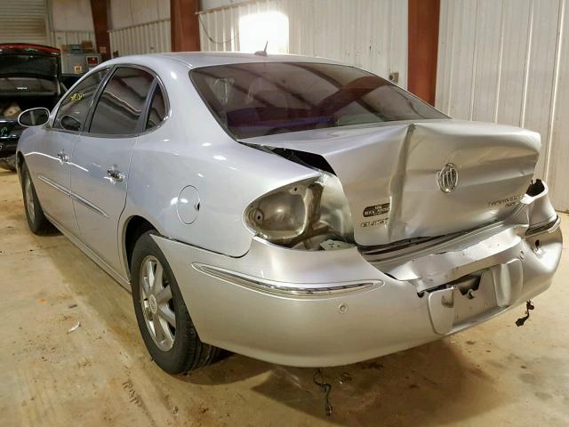 2G4WD582991268799 - 2009 BUICK LACROSSE C SILVER photo 3
