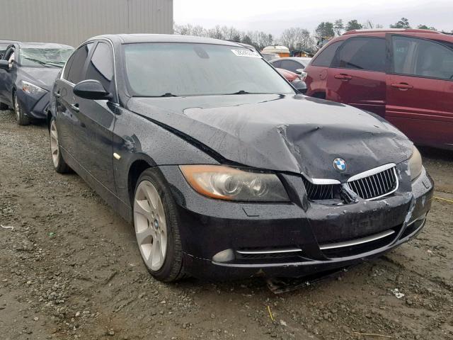 WBAVD53507A008762 - 2007 BMW 335 XI BLACK photo 1