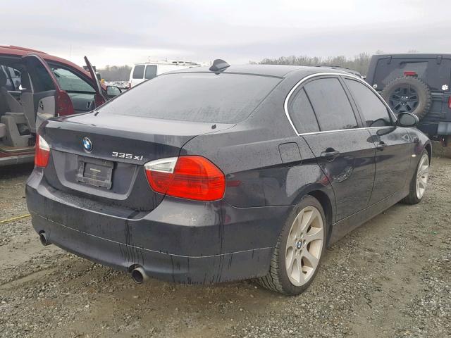 WBAVD53507A008762 - 2007 BMW 335 XI BLACK photo 4