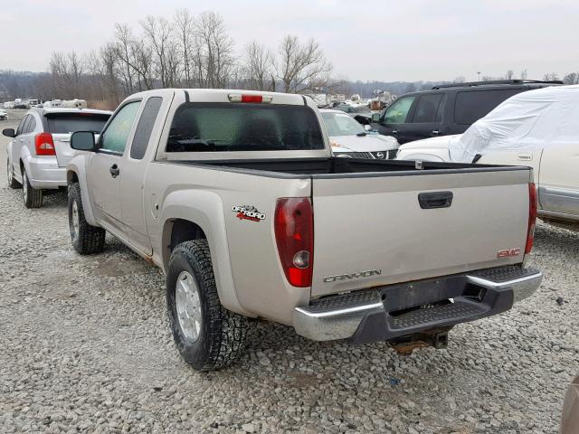 1GTDT196448223428 - 2004 GMC CANYON TAN photo 3