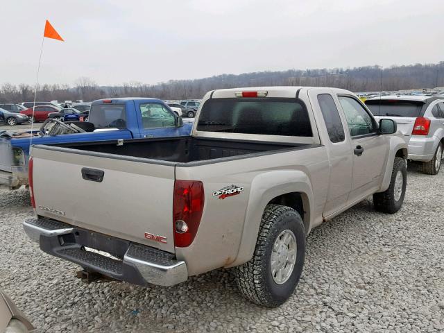 1GTDT196448223428 - 2004 GMC CANYON TAN photo 4