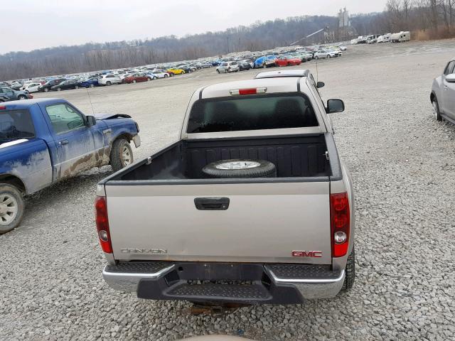 1GTDT196448223428 - 2004 GMC CANYON TAN photo 6