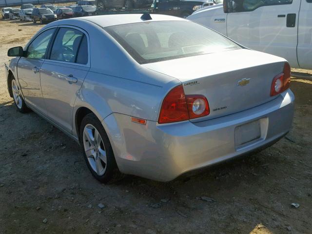 1G1ZB5E00CF283257 - 2012 CHEVROLET MALIBU LS 银色 照片 3