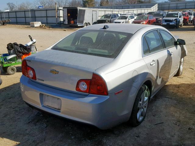 1G1ZB5E00CF283257 - 2012 CHEVROLET MALIBU LS 银色 照片 4