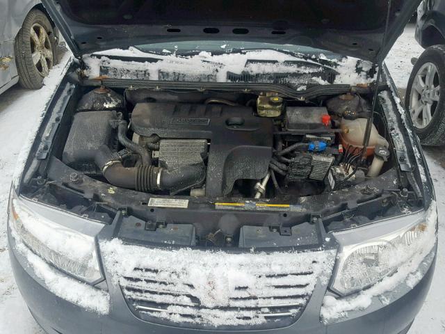 1G8AJ58F07Z207883 - 2007 SATURN ION LEVEL GREEN photo 7