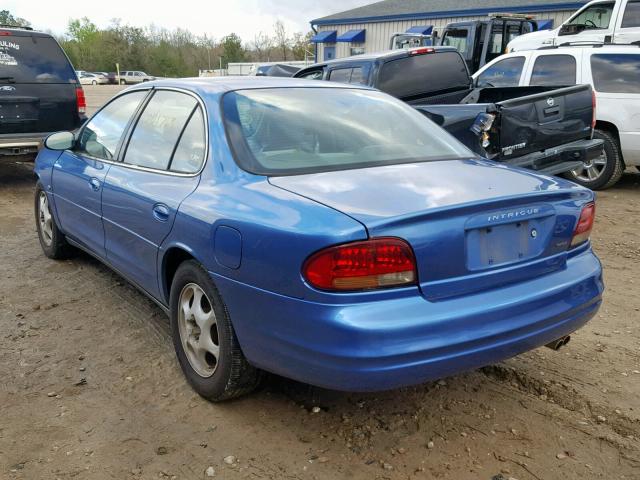 1G3WS52K4XF306643 - 1999 OLDSMOBILE INTRIGUE G BLUE photo 3