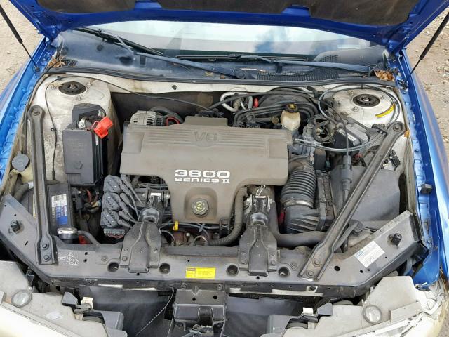 1G3WS52K4XF306643 - 1999 OLDSMOBILE INTRIGUE G BLUE photo 7