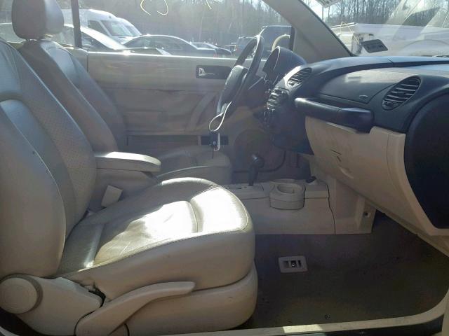 3VWCK21Y13M317453 - 2003 VOLKSWAGEN NEW BEETLE Krem foto 5