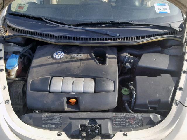 3VWCK21Y13M317453 - 2003 VOLKSWAGEN NEW BEETLE Krem foto 7