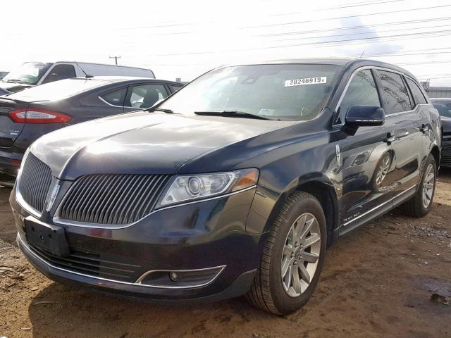 2LMHJ5NK7DBL55131 - 2013 LINCOLN MKT BLACK photo 2