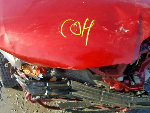 KL1TD66688B035795 - 2008 CHEVROLET AVEO BASE წითელი ფოტო 7