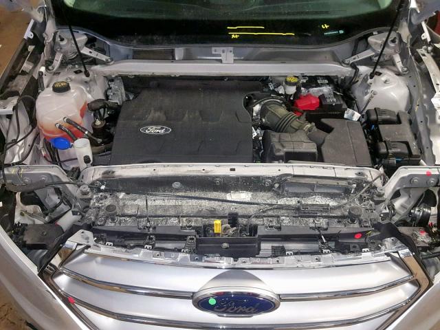 2FMPK4K85GBB30279 - 2016 FORD EDGE TITAN SILVER photo 7