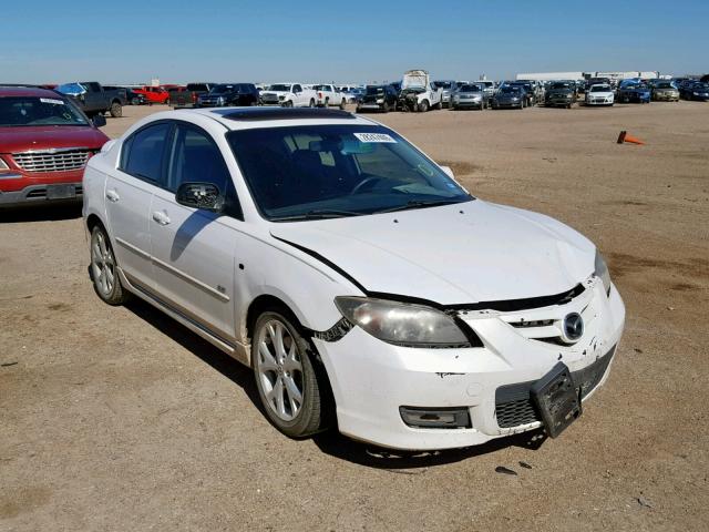 JM1BK323281166070 - 2008 MAZDA 3 S WHITE photo 1