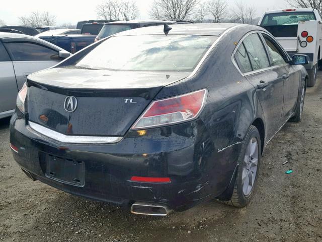 19UUA8F52DA006125 - 2013 ACURA TL TECH BLACK photo 4