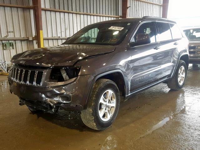 1C4RJEAG4GC335526 - 2016 JEEP GRAND CHER GRAY photo 2