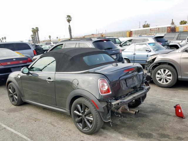 WMWSY3C57DT593836 - 2013 MINI COOPER ROA GRAY photo 3