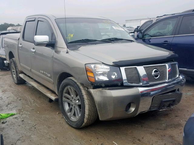 1N6BA07A66N562269 - 2006 NISSAN TITAN TAN photo 1