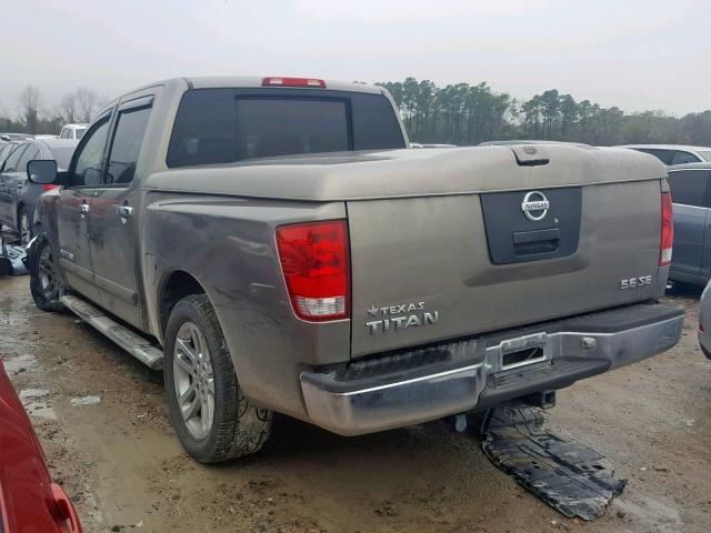 1N6BA07A66N562269 - 2006 NISSAN TITAN TAN photo 3